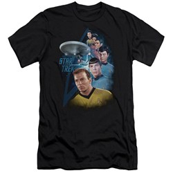 Star Trek - Mens Among The Stars Premium Slim Fit T-Shirt