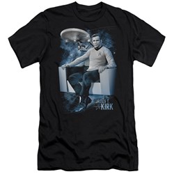 Star Trek - Mens Captains Chair Premium Slim Fit T-Shirt