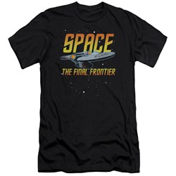 Star Trek - Mens Space Premium Slim Fit T-Shirt