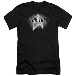 Star Trek - Mens Glow Logo Premium Slim Fit T-Shirt