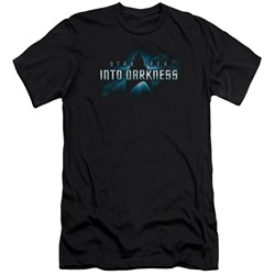Star Trek - Mens Into Darkness Logo Premium Slim Fit T-Shirt
