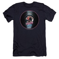 Happy Days - Mens On The Record Premium Slim Fit T-Shirt