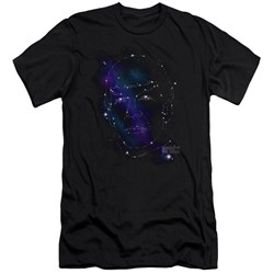 Star Trek - Mens Spock Constellations Premium Slim Fit T-Shirt