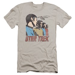 Star Trek - Mens Federation Men Premium Slim Fit T-Shirt