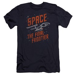 Star Trek - Mens Space Travel Premium Slim Fit T-Shirt