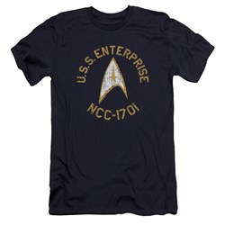 Star Trek - Mens Collegiate Premium Slim Fit T-Shirt