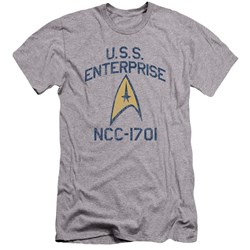 Star Trek - Mens Collegiate Arch Premium Slim Fit T-Shirt