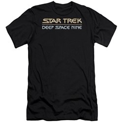 Star Trek - Mens Deep Space Nine Logo Premium Slim Fit T-Shirt