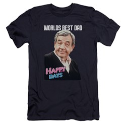 Happy Days - Mens Best Dad Premium Slim Fit T-Shirt