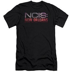 Ncis:New Orleans - Mens Neon Sign Premium Slim Fit T-Shirt
