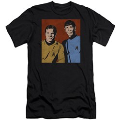 Star Trek - Mens Friends Premium Slim Fit T-Shirt