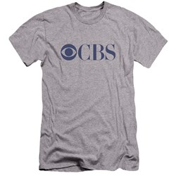 Cbs Logo - Mens Premium Slim Fit T-Shirt