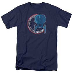 Star Trek - Mens Enterprise Patch T-Shirt