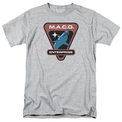 Star Trek - Mens Maco Patch T-Shirt