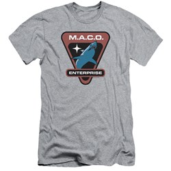 Star Trek - Mens Maco Patch Premium Slim Fit T-Shirt