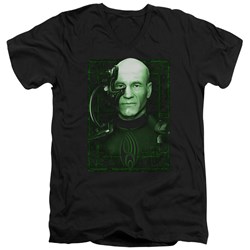Star Trek - Mens Locutus Of Borg V-Neck T-Shirt