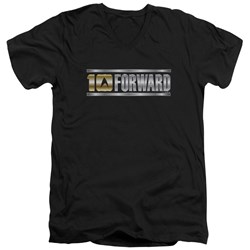 Star Trek - Mens Ten Forward V-Neck T-Shirt