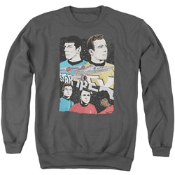 Star Trek - Mens Illustrated Crew Sweater