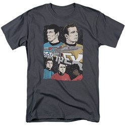 Star Trek - Mens Illustrated Crew T-Shirt