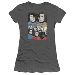 Star Trek - Juniors Illustrated Crew T-Shirt