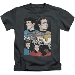 Star Trek - Youth Illustrated Crew T-Shirt