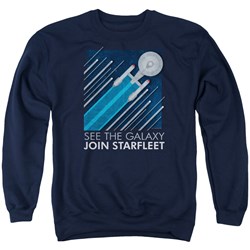 Star Trek - Mens Starfleet Recruitment Poster Sweater