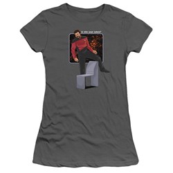Star Trek - Juniors Is This Seat Taken T-Shirt