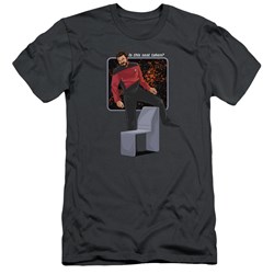 Star Trek - Mens Is This Seat Taken Premium Slim Fit T-Shirt