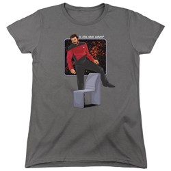 Star Trek - Womens Is This Seat Taken T-Shirt