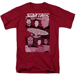 Star Trek - Mens Captain And Crew T-Shirt