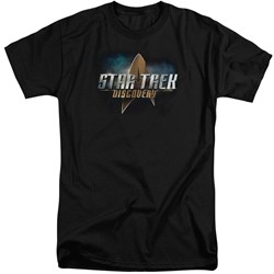 Star Trek Discovery - Mens Discovery Logo Tall T-Shirt