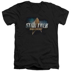 Star Trek Discovery - Mens Discovery Logo V-Neck T-Shirt