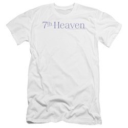 7Th Heaven - Mens 7Th Heaven Logo Premium Slim Fit T-Shirt