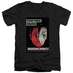Star Trek - Mens Tng Season 6 Episode 26 V-Neck T-Shirt