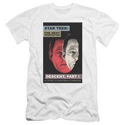 Star Trek - Mens Tng Season 6 Episode 26 Premium Slim Fit T-Shirt