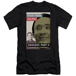 Star Trek - Mens Tng Season 7 Episode 1 Premium Slim Fit T-Shirt