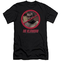 Star Trek - Mens No Klingons Premium Slim Fit T-Shirt