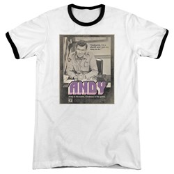 Andy Griffith Show - Mens Andy Ringer T-Shirt