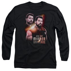 Star Trek - Mens Mirror Riker Long Sleeve T-Shirt