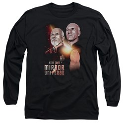 Star Trek - Mens Mirror Picard Long Sleeve T-Shirt