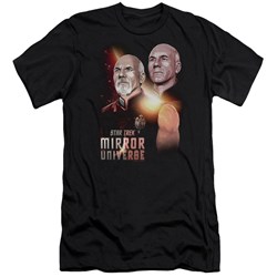Star Trek - Mens Mirror Picard Premium Slim Fit T-Shirt