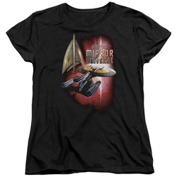 Star Trek - Womens Mirror Enterprise T-Shirt