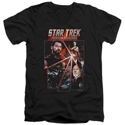 Star Trek - Mens Panels V-Neck T-Shirt