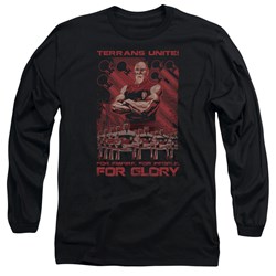 Star Trek - Mens Terrans Unite Long Sleeve T-Shirt