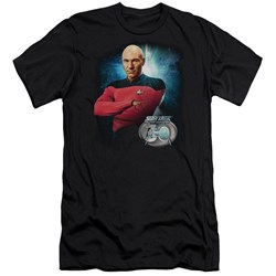 Star Trek - Mens Picard 30 Premium Slim Fit T-Shirt