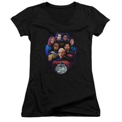 Star Trek - Juniors Crew 30 V-Neck T-Shirt