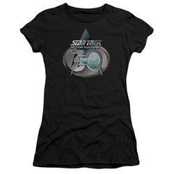 Star Trek - Juniors Tng 30 Logo T-Shirt
