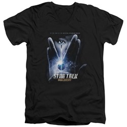 Star Trek Discovery - Mens Discovery Begins V-Neck T-Shirt