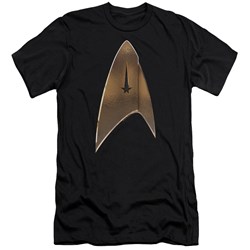 Star Trek Discovery - Mens Command Shield Premium Slim Fit T-Shirt