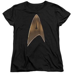Star Trek Discovery - Womens Command Shield T-Shirt